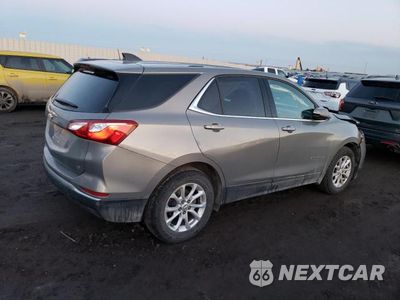 Trzecie zdjęcie samochodu z tyłu: 2018 CHEVROLET EQUINOX LT VIN:3GNAXJEV8JS606741 - miniatura
