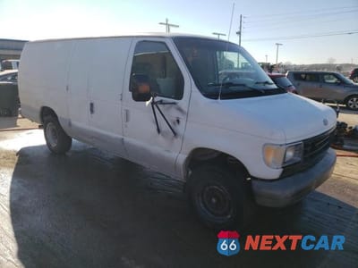 Czwarte zdjęcie samochodu z boku: 1993 FORD ECONOLINE E250 SUPER DUTY VAN VIN:1FTHS24H0PHA81974 - miniatura