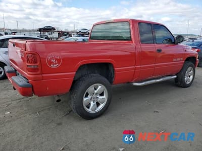 Trzecie zdjęcie samochodu z tyłu: 2000 DODGE RAM 1500 VIN:3B7HF13Z4YG125687 - miniatura