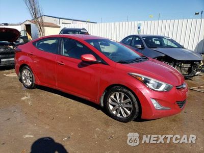 Czwarte zdjęcie samochodu z boku: 2016 HYUNDAI ELANTRA SE VIN:KMHDH4AE8GU518268 - miniatura