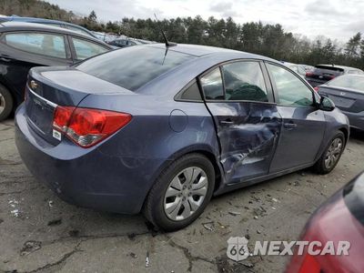 Trzecie zdjęcie samochodu z tyłu: 2013 CHEVROLET CRUZE LS VIN:1G1PA5SH5D7164703 - miniatura