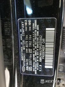 Zdjęcie 12 z 12 samochodu: 2023 HYUNDAI ELANTRA LIMITED VIN:KMHLN4AJ5PU035662 - miniatura