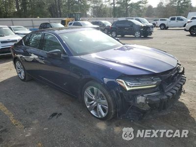 Czwarte zdjęcie samochodu z boku: 2021 ACURA TLX TECHNOLOGY VIN:19UUB5F42MA010856 - miniatura