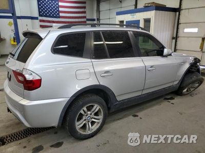 Trzecie zdjęcie samochodu z tyłu: 2006 BMW X3 3.0I VIN:WBXPA934X6WG85599 - miniatura