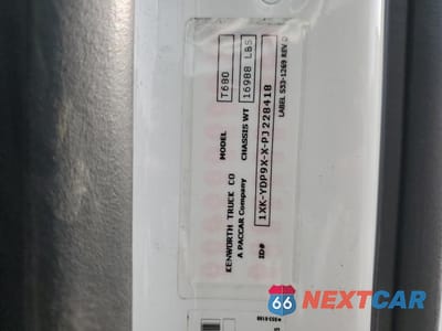 Zdjęcie 10 z 10 samochodu: 2023 KENWORTH CONSTRUCTION T680 VIN:1XKYDP9XXPJ228418 - miniatura