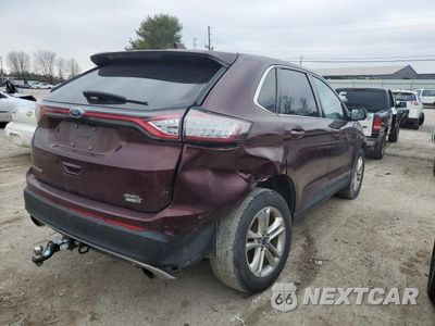 Trzecie zdjęcie samochodu z tyłu: 2017 FORD EDGE SEL VIN:2FMPK4J98HBC61489 - miniatura