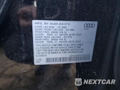 Zdjęcie 14 z 14 samochodu: 2015 AUDI Q7 PREMIUM PLUS VIN:WA1LGAFEXFD004408 - miniatura