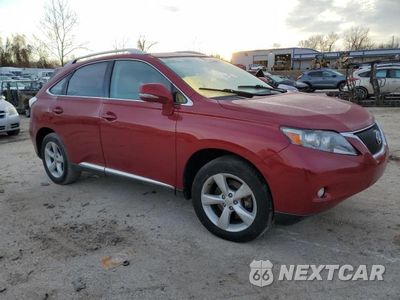 Czwarte zdjęcie samochodu z boku: 2012 LEXUS RX 350 VIN:2T2BK1BA3CC152939 - miniatura