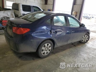 Trzecie zdjęcie samochodu z tyłu: 2007 HYUNDAI ELANTRA GLS VIN:KMHDU46D57U174734 - miniatura