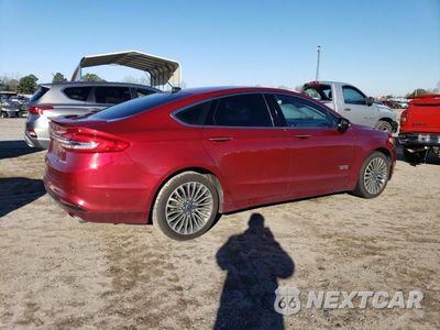 Trzecie zdjęcie samochodu z tyłu: 2017 FORD FUSION TITANIUM PHEV VIN:3FA6P0SU7HR299672 - miniatura