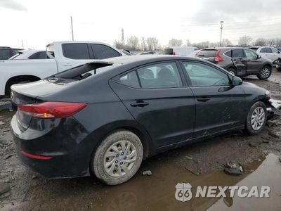 Trzecie zdjęcie samochodu z tyłu: 2018 HYUNDAI ELANTRA SE VIN:5NPD74LF4JH286296 - miniatura