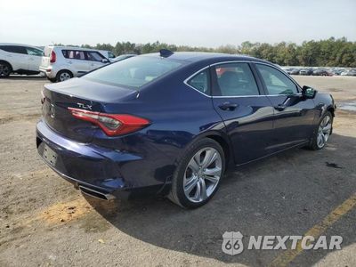 Trzecie zdjęcie samochodu z tyłu: 2021 ACURA TLX TECHNOLOGY VIN:19UUB5F42MA010856 - miniatura