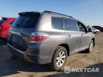 Trzecie zdjęcie samochodu z tyłu: 2012 TOYOTA HIGHLANDER HYBRID VIN:JTEBC3EH6C2010701 - miniatura