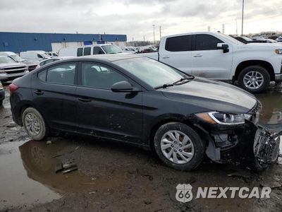 Czwarte zdjęcie samochodu z boku: 2018 HYUNDAI ELANTRA SE VIN:5NPD74LF4JH286296 - miniatura