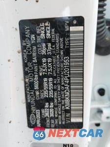 Zdjęcie 12 z 12 samochodu: 2023 HYUNDAI IONIQ 5 SEL VIN:KM8KNDAF4PU201953 - miniatura