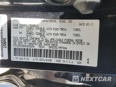 Zdjęcie 12 z 12 samochodu: 2017 TOYOTA TACOMA DOUBLE CAB VIN:5TFAZ5CN8HX038254 - miniatura