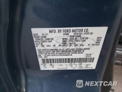 Zdjęcie 13 z 13 samochodu: 2011 FORD ESCAPE XLT VIN:1FMCU0DG7BKB46634 - miniatura
