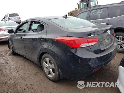 Drugie zdjęcie samochodu z przodu: 2013 HYUNDAI ELANTRA GLS VIN:5NPDH4AE9DH372781 - miniatura