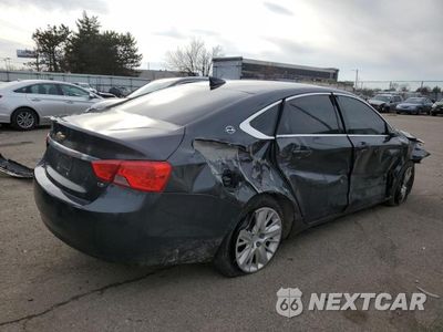 Trzecie zdjęcie samochodu z tyłu: 2015 CHEVROLET IMPALA LS VIN:1G11X5SL6FU114907 - miniatura