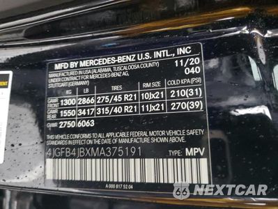 Zdjęcie 13 z 13 samochodu: 2021 MERCEDES-BENZ GLE 350 VIN:4JGFB4JBXMA375191 - miniatura