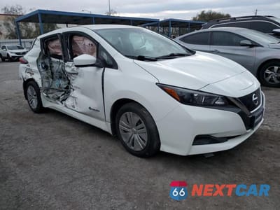 Czwarte zdjęcie samochodu z boku: 2019 NISSAN LEAF S VIN:1N4AZ1CP2KC304723 - miniatura