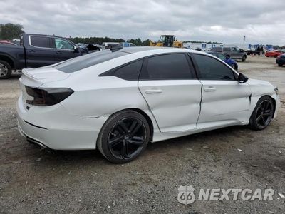 Trzecie zdjęcie samochodu z tyłu: 2018 HONDA ACCORD SPORT VIN:1HGCV2F38JA050122 - miniatura