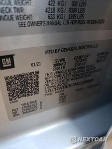 Zdjęcie 12 z 12 samochodu: 2021 CHEVROLET SILVERADO C1500 CUSTOM VIN:1GCRWBEK7MZ230003 - miniatura