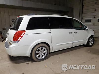 Trzecie zdjęcie samochodu z tyłu: 2008 NISSAN QUEST S VIN:5N1BV28U78N108722 - miniatura