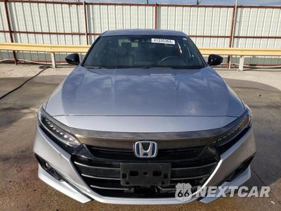 Piąte zdjęcie samochodu w środku: 2022 HONDA ACCORD HYBRID SPORT VIN:1HGCV3F25NA040280 - miniatura