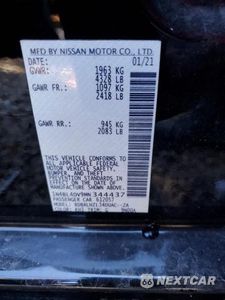 Zdjęcie 12 z 12 samochodu: 2021 NISSAN ALTIMA SV VIN:1N4BL4DV9MN344437 - miniatura