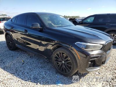 Czwarte zdjęcie samochodu z boku: 2022 BMW X6 XDRIVE40I VIN:5UXCY6C03N9L54648 - miniatura
