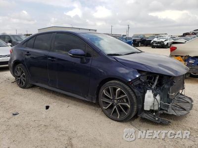 Czwarte zdjęcie samochodu z boku: 2020 TOYOTA COROLLA SE VIN:JTDS4RCE1LJ001536 - miniatura