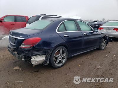 Trzecie zdjęcie samochodu z tyłu: 2015 MERCEDES-BENZ C 300 4MATIC VIN:55SWF4KB3FU043481 - miniatura