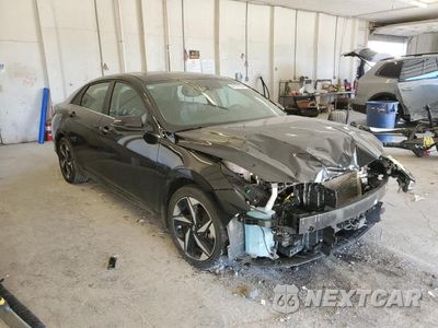 Czwarte zdjęcie samochodu z boku: 2023 HYUNDAI ELANTRA LIMITED VIN:KMHLN4AJ5PU035662 - miniatura