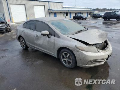 Czwarte zdjęcie samochodu z boku: 2015 HONDA CIVIC SE VIN:19XFB2F7XFE266145 - miniatura