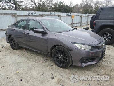 Czwarte zdjęcie samochodu z boku: 2016 HONDA CIVIC EXL VIN:19XFC1F76GE206534 - miniatura