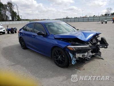 Czwarte zdjęcie samochodu z boku: 2023 HONDA CIVIC SPORT VIN:2HGFE2F57PH524599 - miniatura
