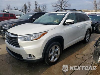 2016 TOYOTA HIGHLANDER LIMITED 5TDDKRFH1GS282668 - główne zdjęcie licytacji z USA - miniatura