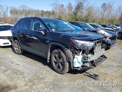 Czwarte zdjęcie samochodu z boku: 2022 TOYOTA RAV4 XLE VIN:2T3P1RFV9NC319596 - miniatura
