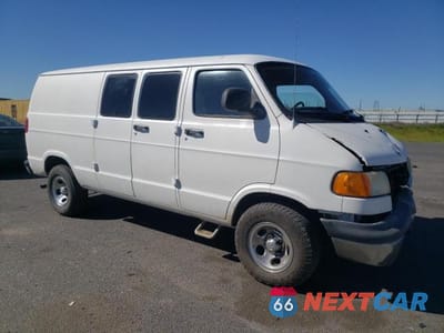 Czwarte zdjęcie samochodu z boku: 2002 DODGE RAM VAN B1500 VIN:2B6HB11Y82K142576 - miniatura