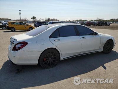 Trzecie zdjęcie samochodu z tyłu: 2015 MERCEDES-BENZ S 63 AMG VIN:WDDUG7JB6FA185024 - miniatura