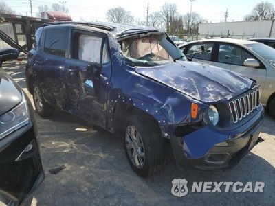 Czwarte zdjęcie samochodu z boku: 2016 JEEP RENEGADE LATITUDE VIN:ZACCJBBT5GPC54580 - miniatura