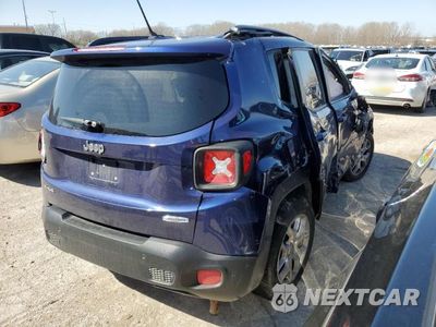 Trzecie zdjęcie samochodu z tyłu: 2016 JEEP RENEGADE LATITUDE VIN:ZACCJBBT5GPC54580 - miniatura