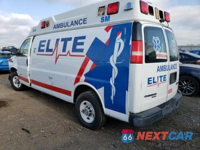 Drugie zdjęcie samochodu z przodu: 2014 CHEVROLET EXPRESS G3500 VIN:1GBZGUCL3E1163019 - miniatura