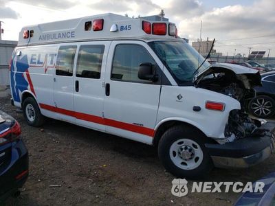 Czwarte zdjęcie samochodu z boku: 2014 CHEVROLET EXPRESS G3500 VIN:1GBZGUCL3E1163019 - miniatura