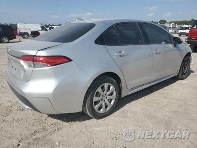 Trzecie zdjęcie samochodu z tyłu: 2021 TOYOTA COROLLA LE VIN:JTDEPMAE3MJ161946 - miniatura