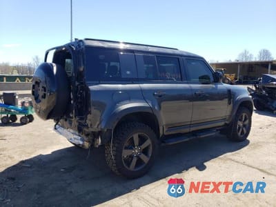 Trzecie zdjęcie samochodu z tyłu: 2023 LAND ROVER DEFENDER 110 X-DYNAMIC SE VIN:SALE27EU5P2151539 - miniatura