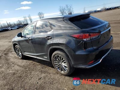 Drugie zdjęcie samochodu z przodu: 2022 LEXUS RX 450H VIN:2T2JGMDA2NC089007 - miniatura