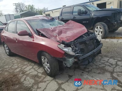 Czwarte zdjęcie samochodu z boku: 2007 HYUNDAI ELANTRA GLS VIN:KMHDU46D27U029019 - miniatura