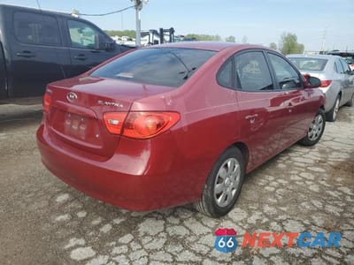 Trzecie zdjęcie samochodu z tyłu: 2007 HYUNDAI ELANTRA GLS VIN:KMHDU46D27U029019 - miniatura